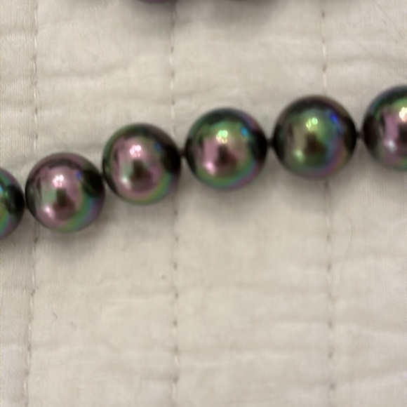 Majorica Necklace & Bracelet Screw closure on both Bracelet Vintage - Picture 5 of 7